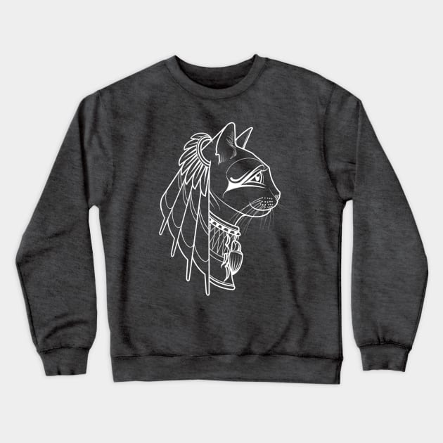 Bastet Crewneck Sweatshirt by Bobby Trefz